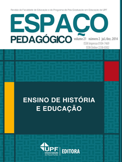 					Visualizar v. 21 n. 2 (2014): ENSINO DE HISTÓRIA E EDUCAÇÃO
				